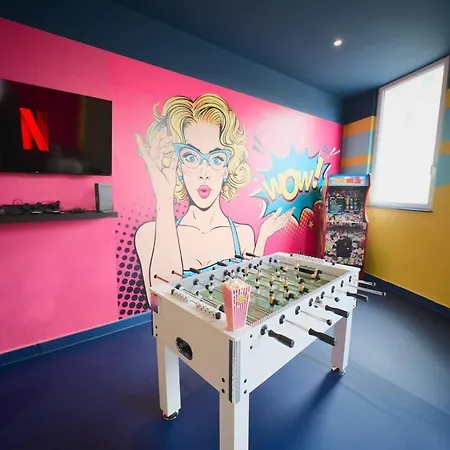 Popart Insolite Jacuzzi,Sauna & Spa Parking Free Mulhouse Exterior photo