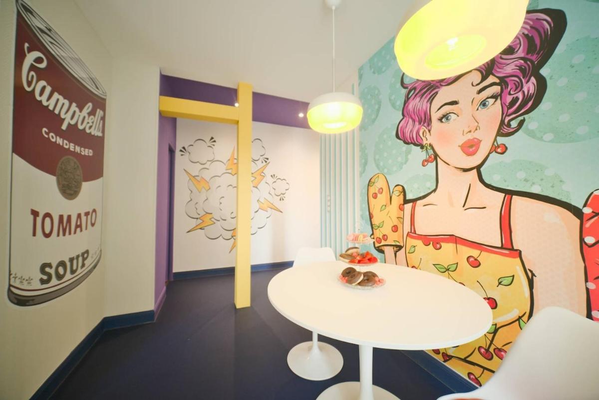Popart Insolite Jacuzzi,sauna & Parking Free * Mulhouse