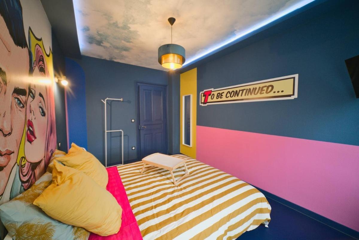 Appartement Popart Insolite Jacuzzi,sauna & Parking Free Mulhouse
