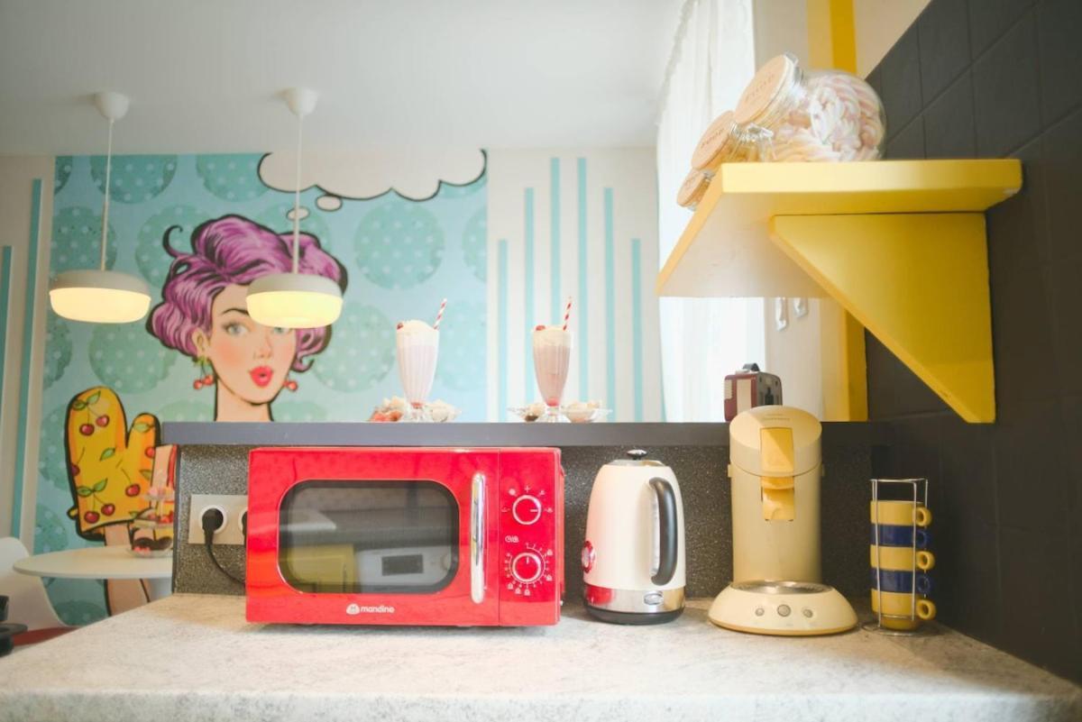 Popart Insolite Jacuzzi,sauna & Parking Free
