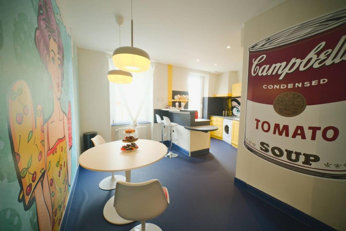 Popart Insolite Jacuzzi,sauna & Parking Free * Mulhouse