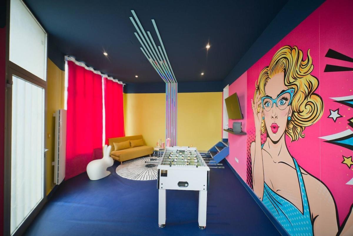 Popart Insolite Jacuzzi,sauna & Parking Free * Mulhouse