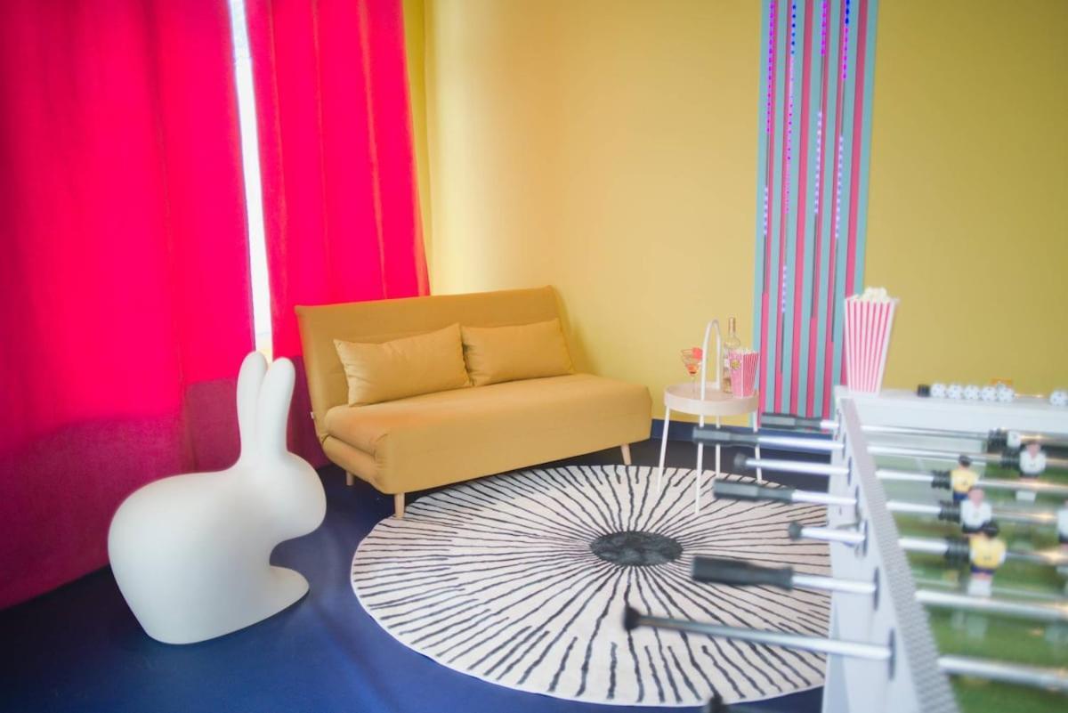 Popart Insolite Jacuzzi,sauna & Parking Free Appartement Mulhouse